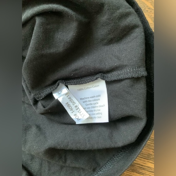 BARBIE X JAYNE FASHION Glitter Pink Scoop Neck Black T-Shirt Women’s Size Small - Picture 11 of 13